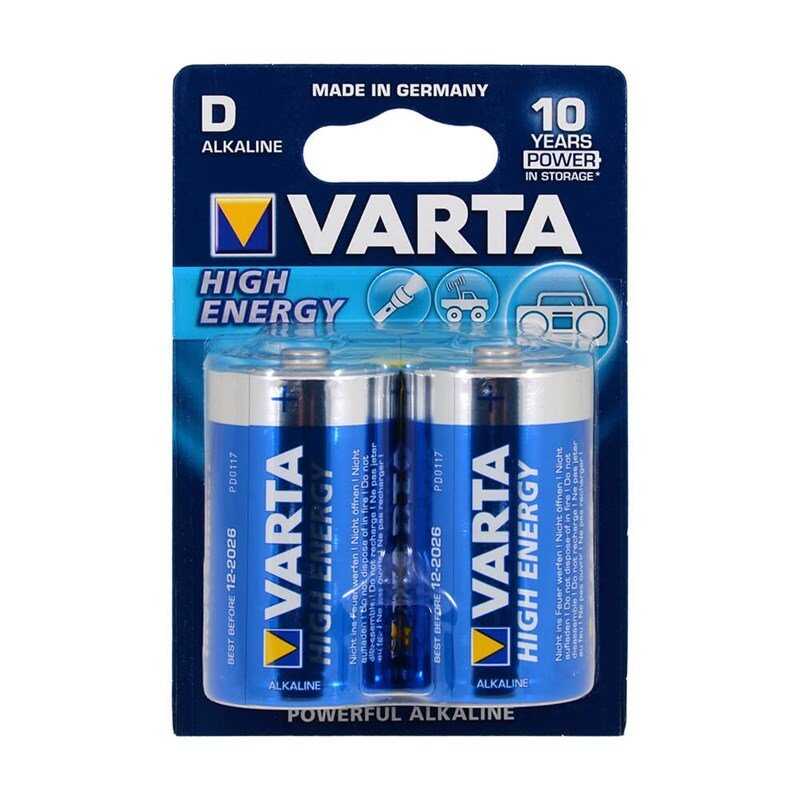 HIGH Enerji Varta D pil