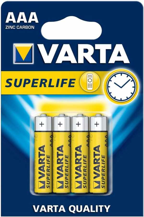 Süper Life Sarı Varta İnce Pil