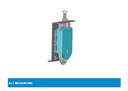 YENİLER 035.Ç Çift Yavaşlatıcı Sürgü Mekanizma