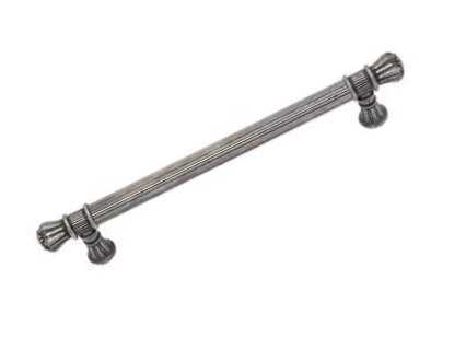 Akbatı Çizgili Kulp Antik Gümüş 224mm