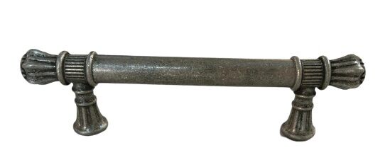 Akbatı Düz Kulp Antik Gümüş 160mm