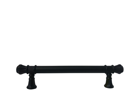 Akbatı Düz Kulp Mat Siyah 128mm