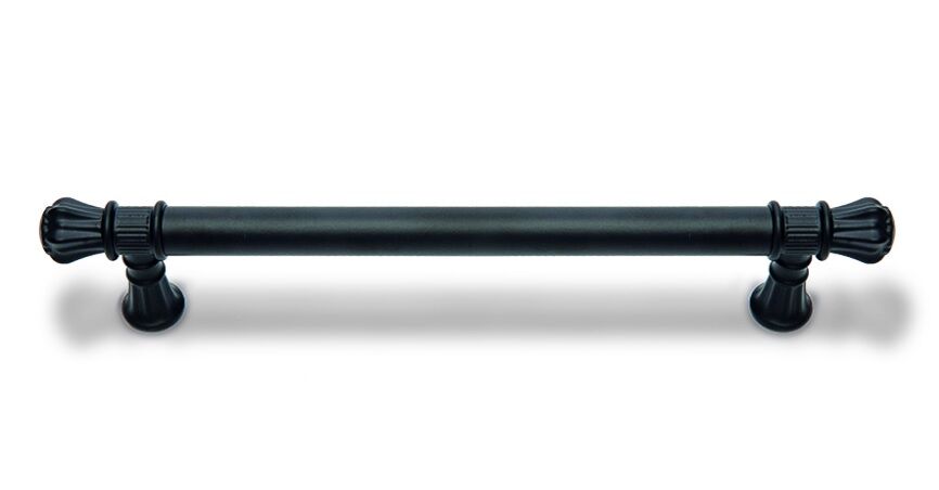 Akbatı Düz Kulp Mat Siyah 224mm