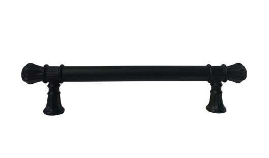 Akbatı Düz Kulp Mat Siyah 96mm