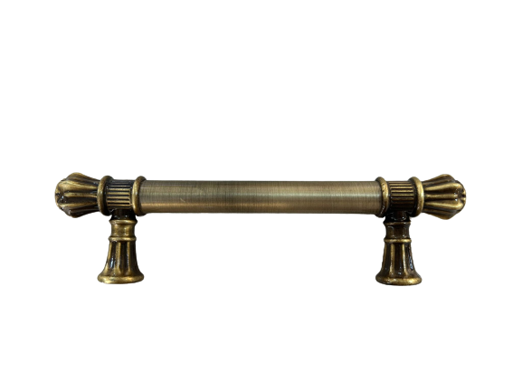 Akbatı Düz Kulp Satine Antik Sarı 160mm