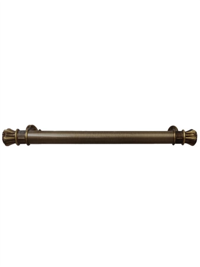 Akbatı Düz Kulp Satine Antik Sarı 96mm