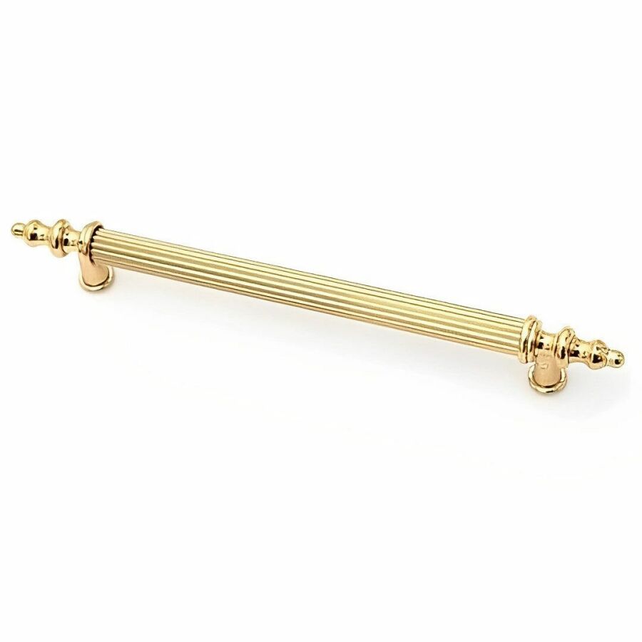 DEFNE ÇİZGİLİ BAYRAKTAR YILDIZ 160MM ALTIN