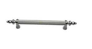 DEFNE ÇİZGİLİ BAYRAKTAR YILDIZ 192MM KROM