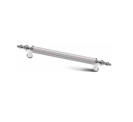 DEFNE YILDIZ KULP Çizgili Krom 96mm