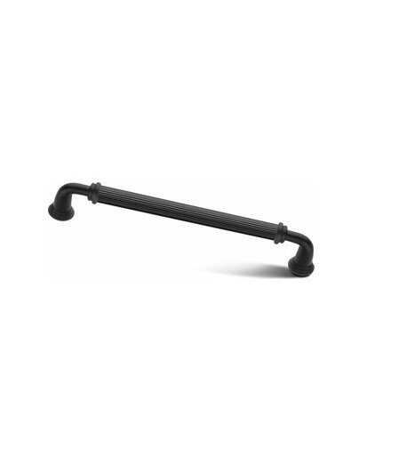 Düz İnce Çizgili 160mm Siyah
