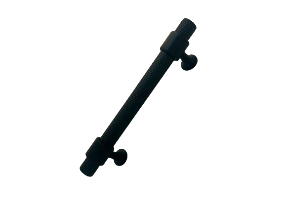 Empoli Desenli Kulp Mat Siyah 96mm