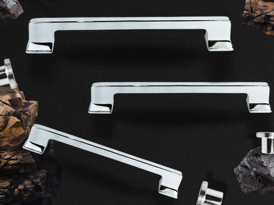 Erkul 2503-Gediz 160 mm Krom Mobilya Kulp