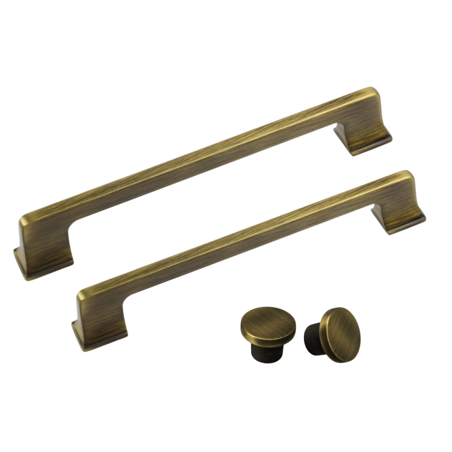 Erkul 2503-Gediz 160 mm Mat Antik Sarı Mobilya Kulp