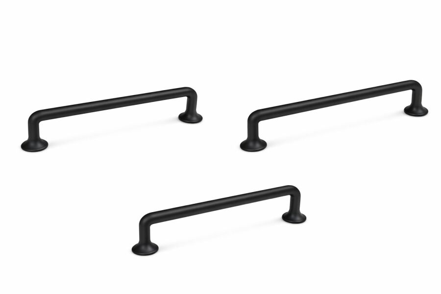 Erkul 2504-Sumak 128 mm Mat Siyah Mobilya Kulp