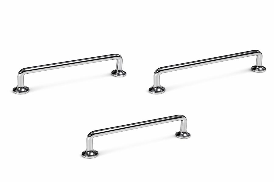 Erkul 2504-Sumak 224 mm Krom Mobilya Kulp