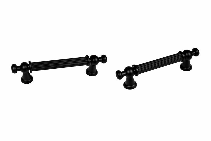 Erkul 983-Selçuklu 128 mm Mat Siyah Mobilya Kulp