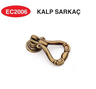 F-684 Kalp Sarkaç Antik Sarı