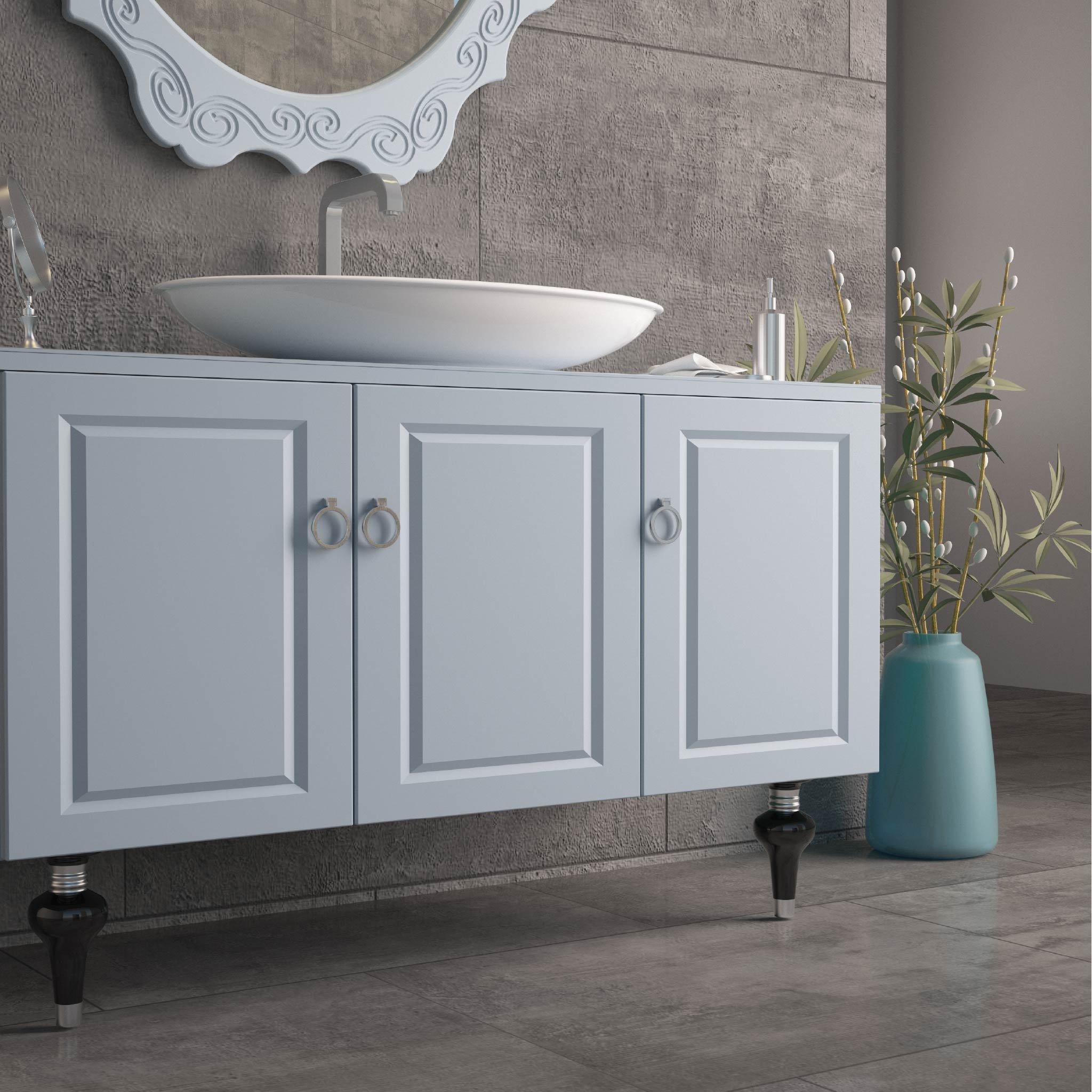 GBDP-04 I Palermo I Soft Denim Mavi