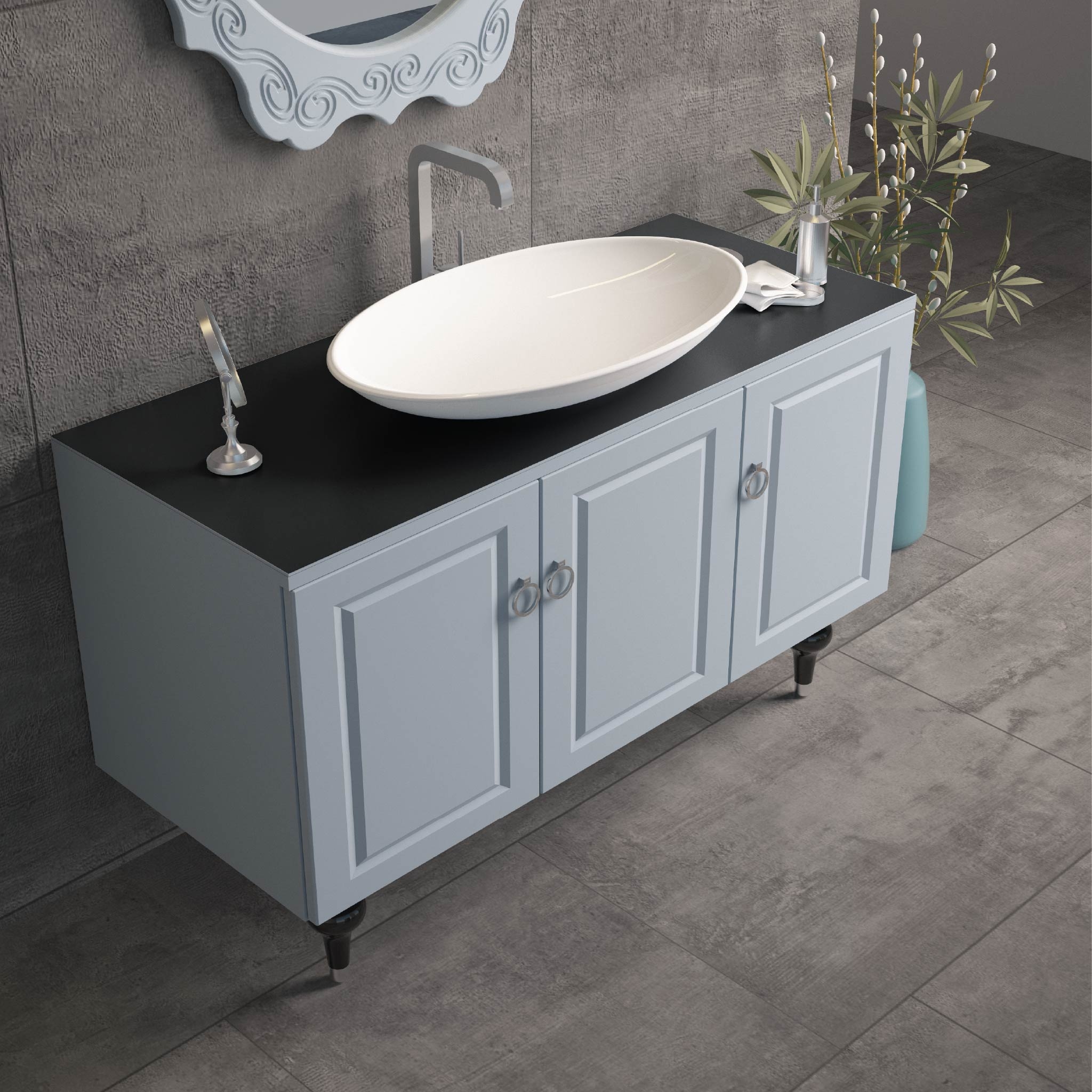 GBDP-04 I Palermo I Soft Denim Mavi