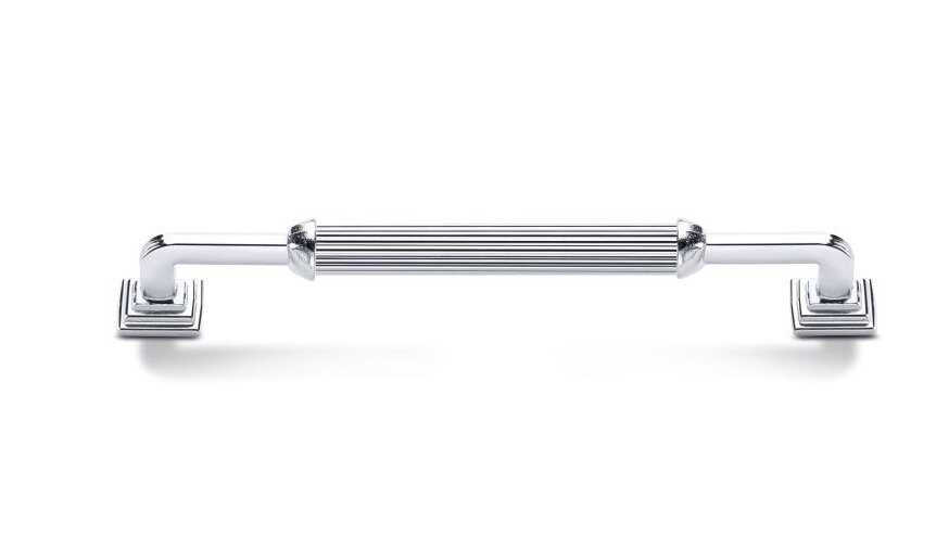 MİRAY Kulp Kalın Çizgili Krom 224mm