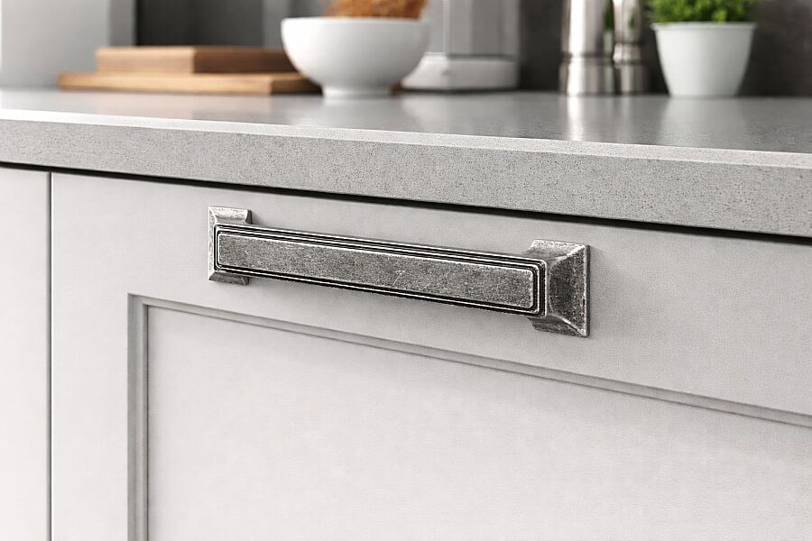SYSTEM PLUS Kulp 4235 128mm OSM Antik Gümüş