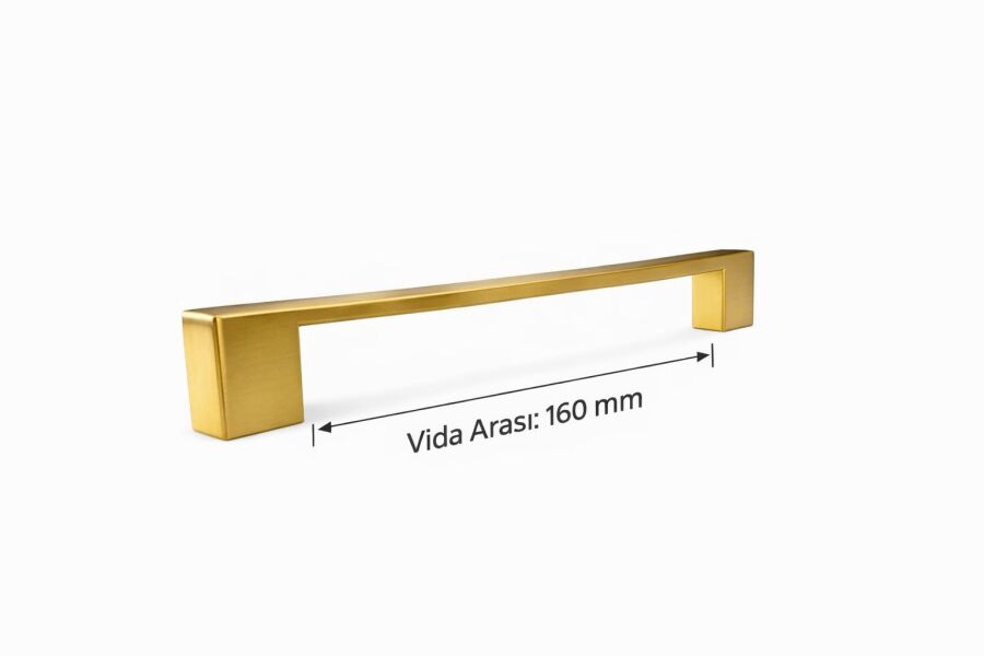 Umut Kulp 1040 160 mm Şampanya Altın