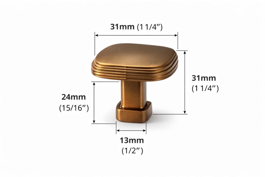 Umut Kulp 12-Düğme Bronz